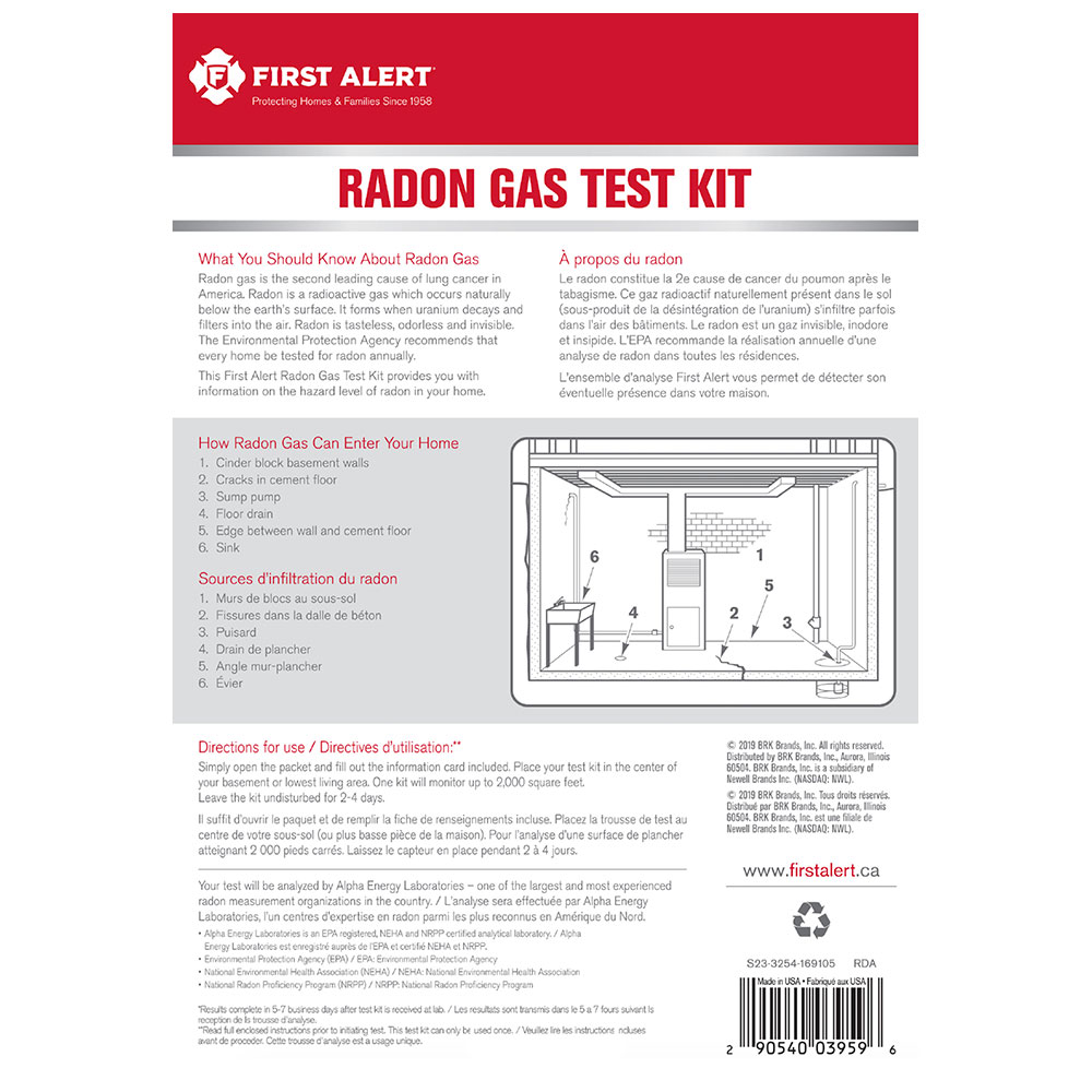 radon test