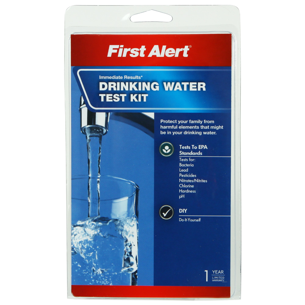 first alert water testing kit