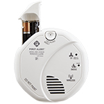 Battery-Operated Combo Smoke & Carbon Monoxide Alarms