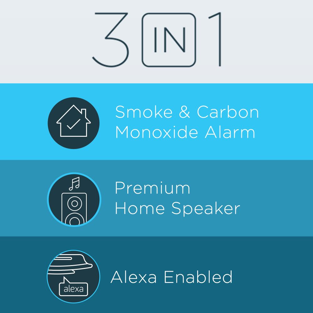 First alert onelink safe & sound smart wired smoke sales and carbon monoxide detector with alexa