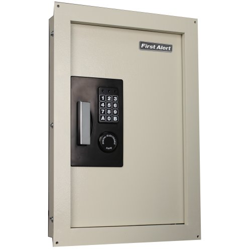 First Alert 0.33 to 0.85 Cubic Foot Expandable Anti-Theft Digital Wall Safe