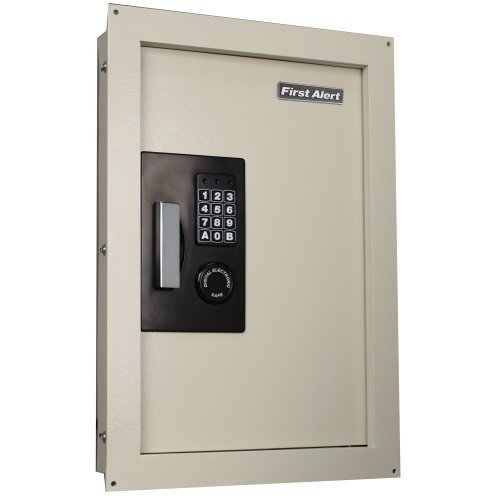First Alert .62 to .85 Cu. In. Theft Digital Wall Safe 2070AF