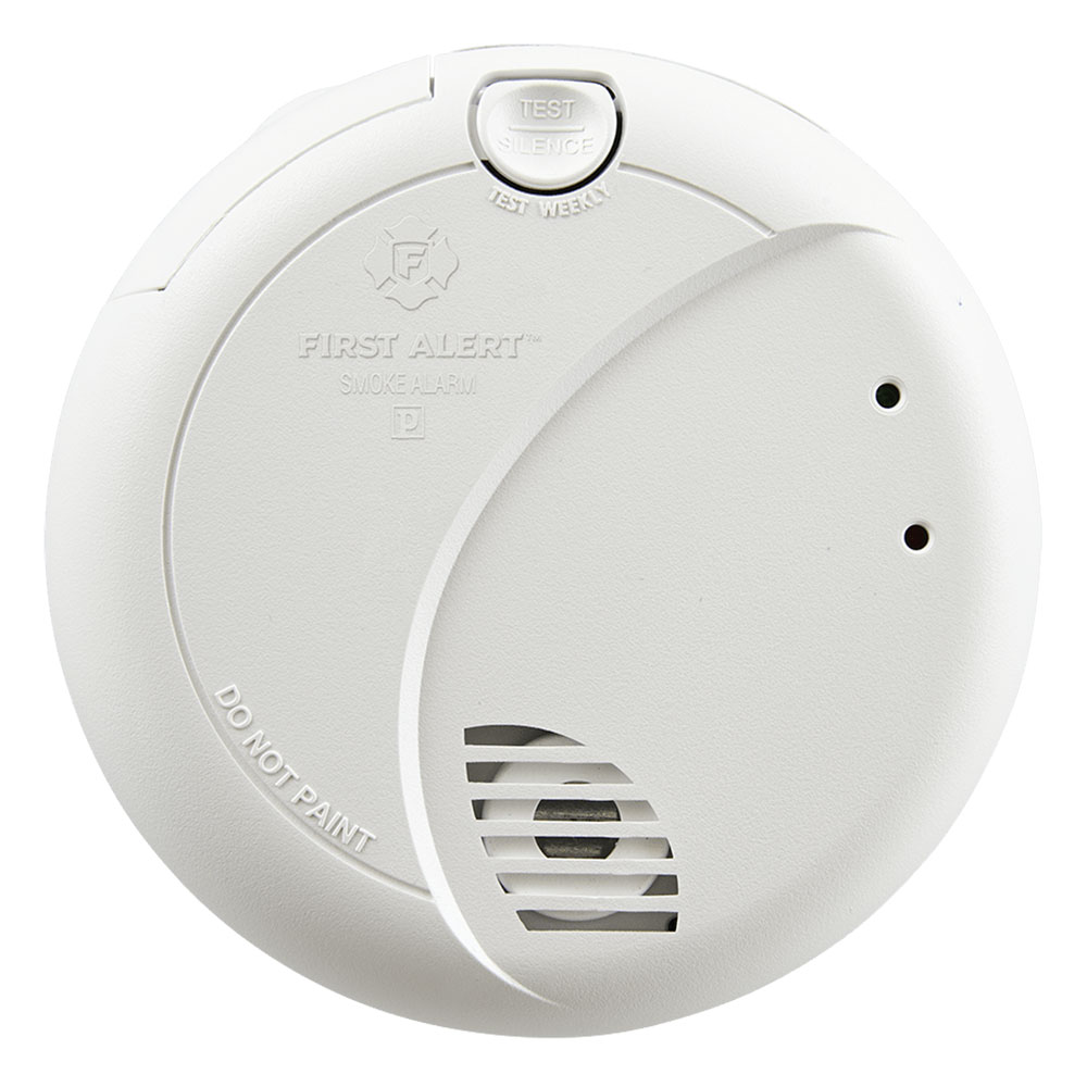 First Alert Hardwired Photoelectric Smoke Alarm with Battery Backup - 7010B