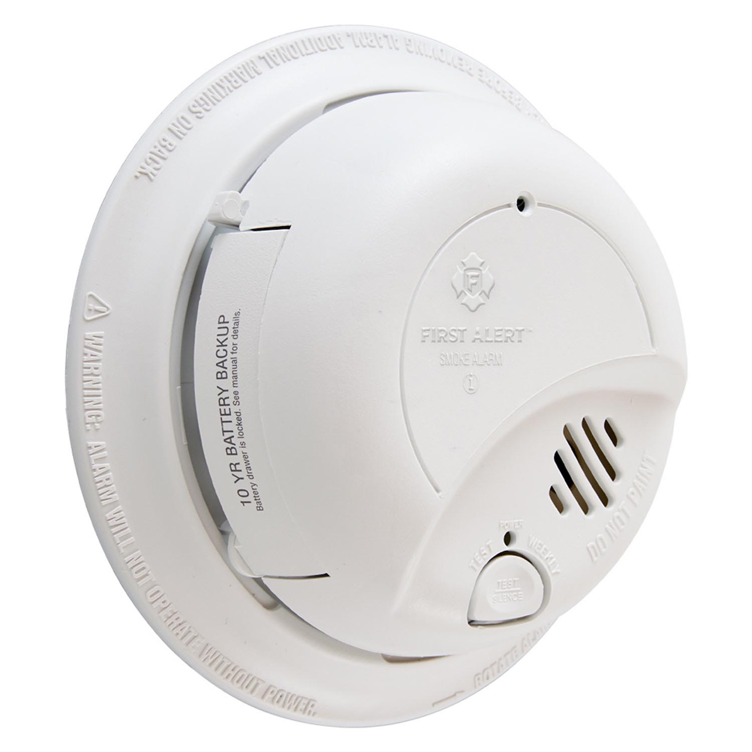 Smoke alarm detector independent ceiling smoke sensor fire sound alarm home B LD