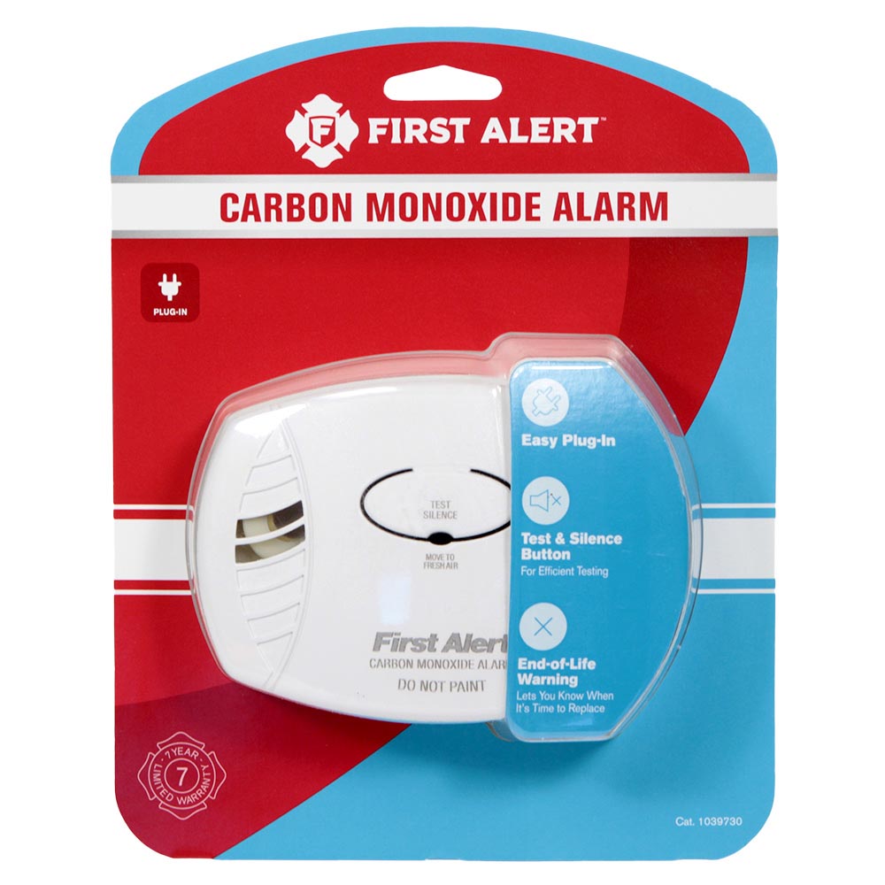 First Alert CO600 Plug-In Carbon Monoxide Alarm for sale online 