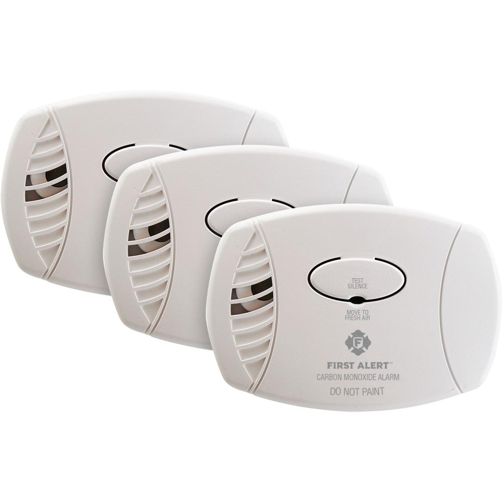 3 Pack Bundle of Basic Plug-In Carbon Monoxide Alarm - CO600 (1039730)