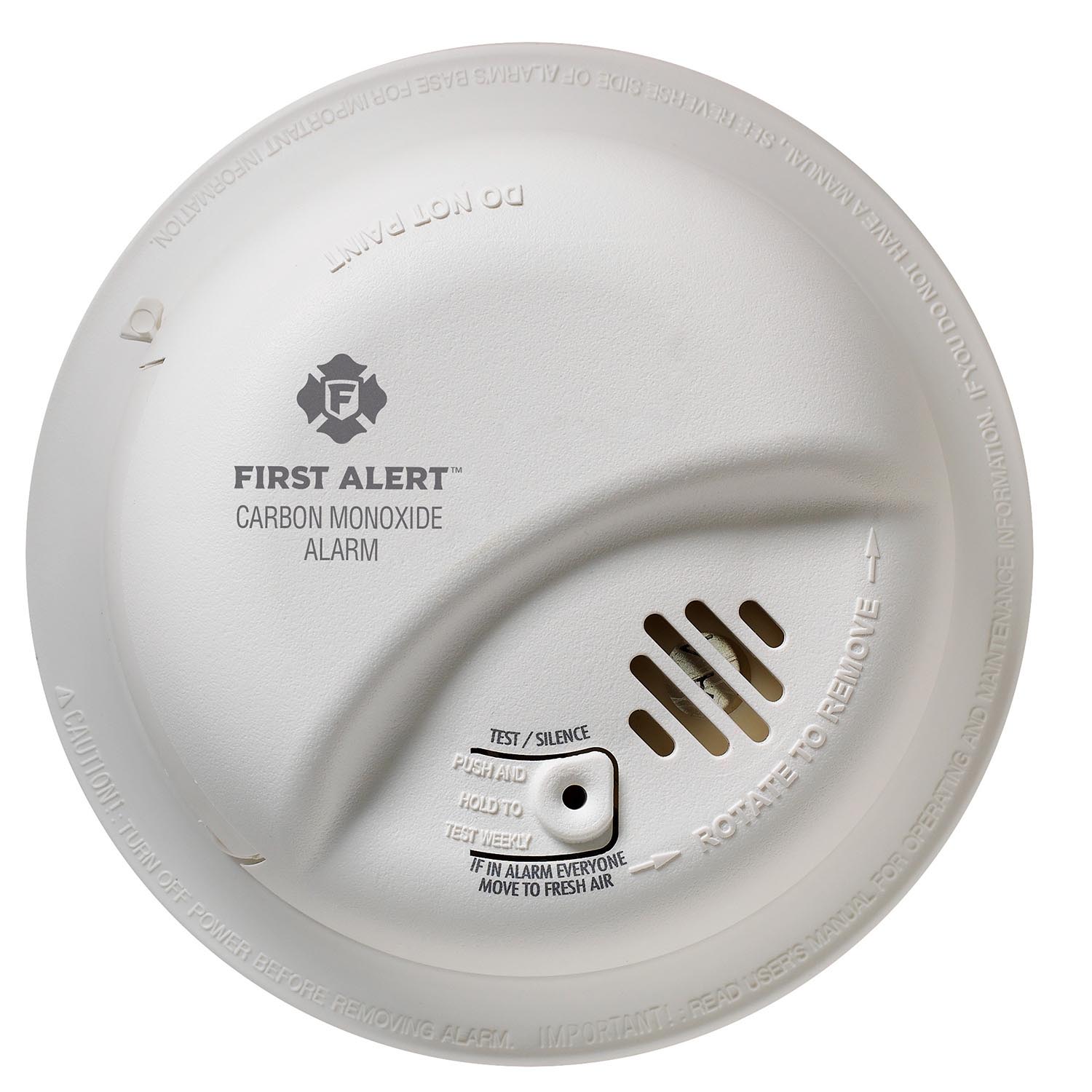 First Alert Co5120bn Hardwired Carbon Monoxide Alarm With Battery Back Up First Alert Store