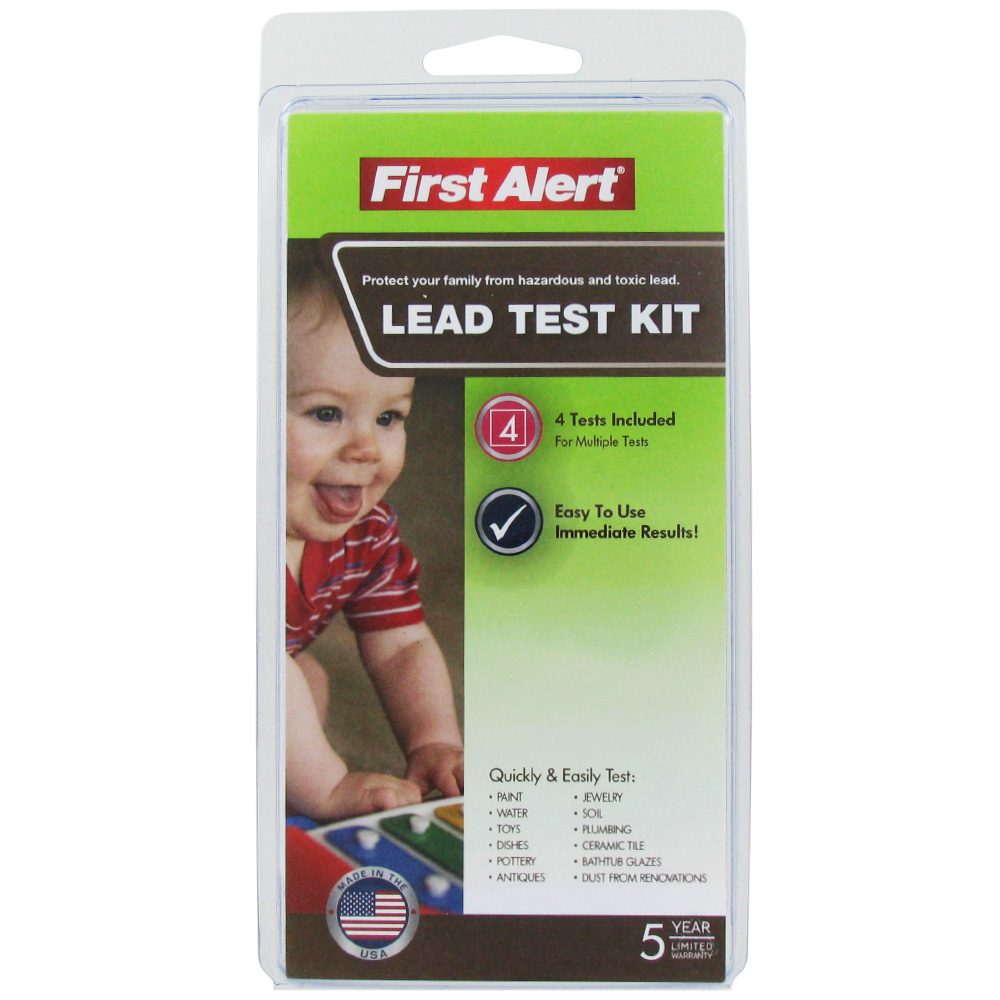 First Alert Home and Garage Lead Testing Kits