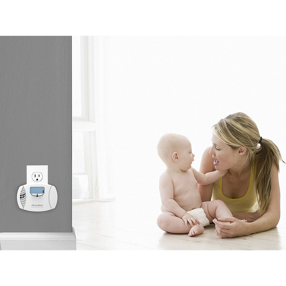 PlugIn Carbon Monoxide Alarms: Portable Carbon Monoxide Detection