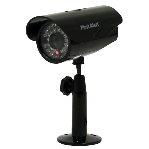 First Alert Digital Wired Indoor/Outdoor Camera, CMOS Color and Night Vision (CM420)