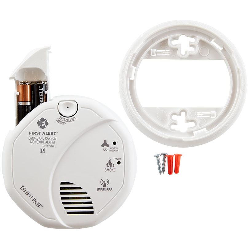 First Alert Sco501cn 3st Wireless, Battery Powered Carbon Monoxide Alarm First Alert