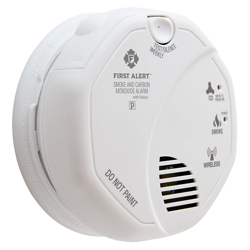 Worry-Free AC Wire-in Combination Smoke & Carbon Monoxide (CO