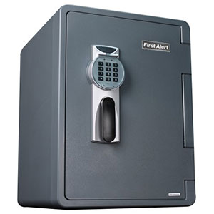 First Alert 2096DF Water, Fire, and Theft Digital Safe, 2.1 Cubic Foot