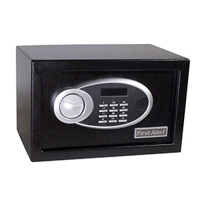 First Alert Anti-Theft Steel Safe, 0.31 Cubic Feet