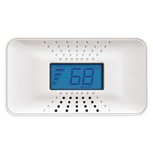 First Alert Carbon Monoxide Alarm with Temperature, Digital Display and 10-Year Sealed Battery - CO710 (1039753)