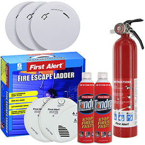 First Alert Home Fire Safety Value Pack
