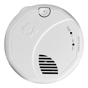 Precision Detection Interconnect Smoke and Carbon Monoxide Alarm with Voice